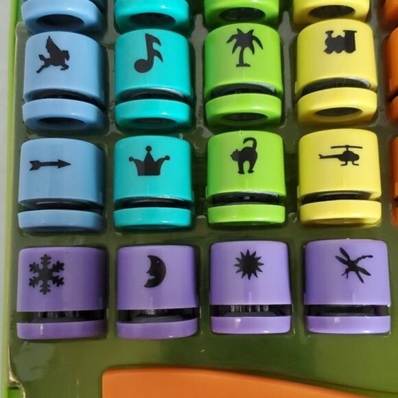 Fiskars Teeny Tiny Cassette PAPER Punch 36 Interchangeable Dies 9 Themes 4 Each - Picture 6 of 14